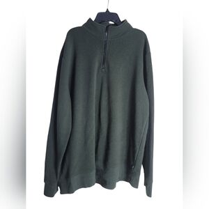 Threads 4 Thought 1/4 Zip Sweatshirt Size XL Green Nordstrom